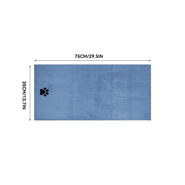 Weiches Mikrofaser Haustierhandtuch