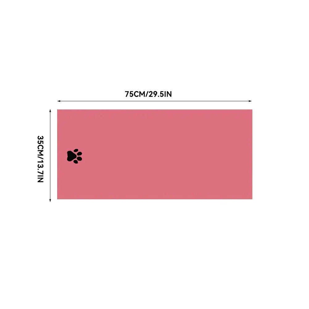 Weiches Mikrofaser Haustierhandtuch