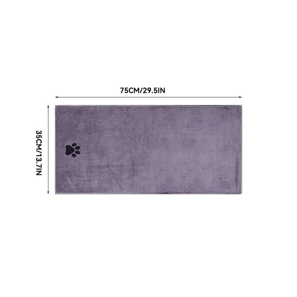 Weiches Mikrofaser Haustierhandtuch