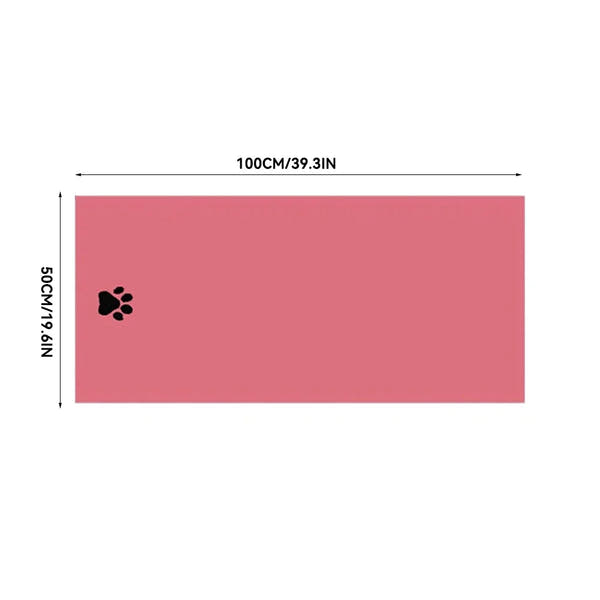 Weiches Mikrofaser Haustierhandtuch
