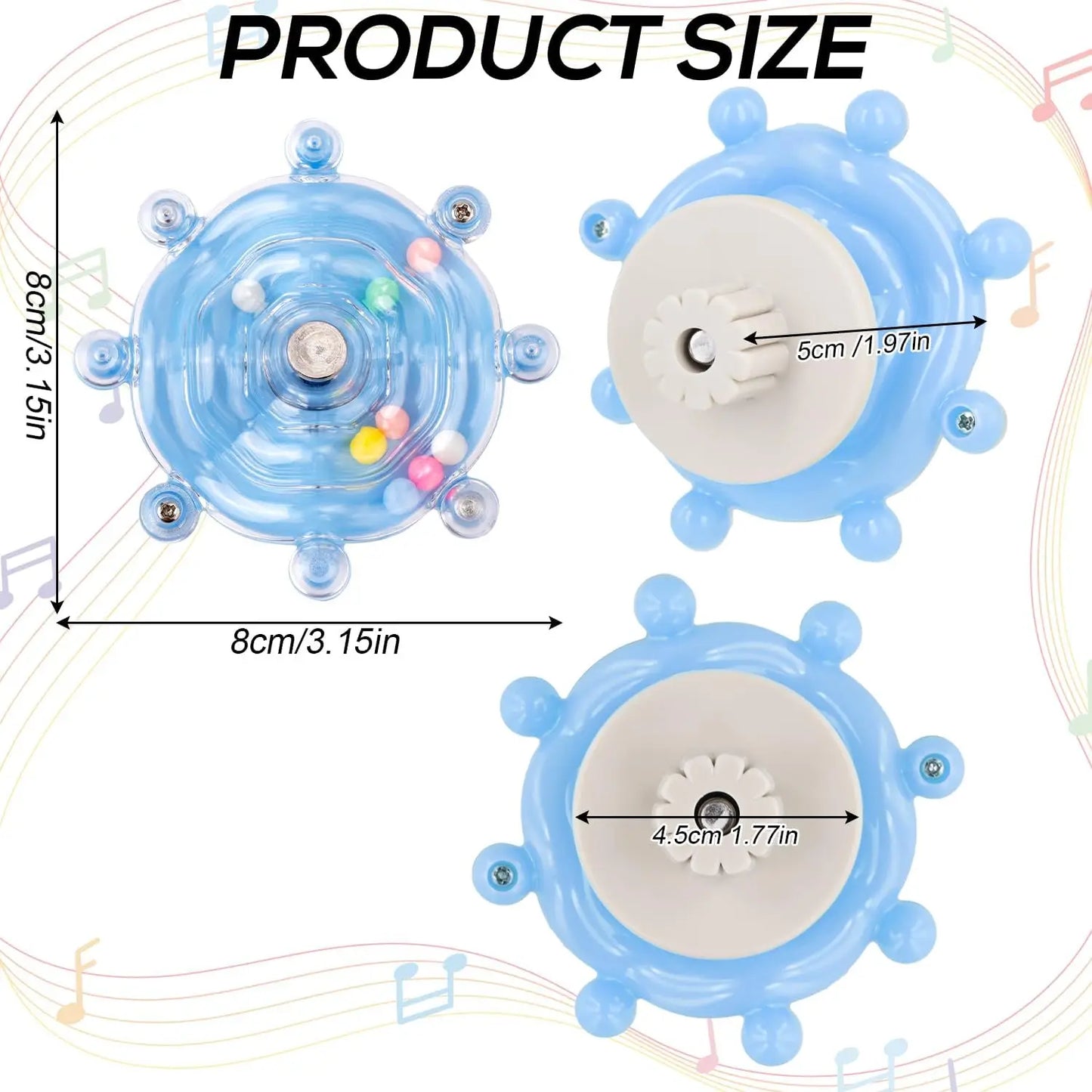 Rotierende Käfigmühle und Leckerlispender
