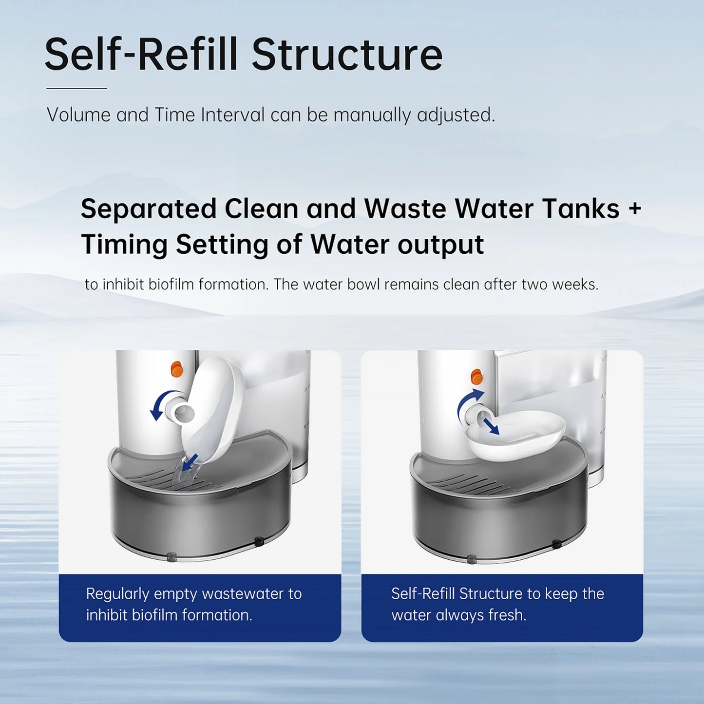 Automatisierter Wasserbrunnen