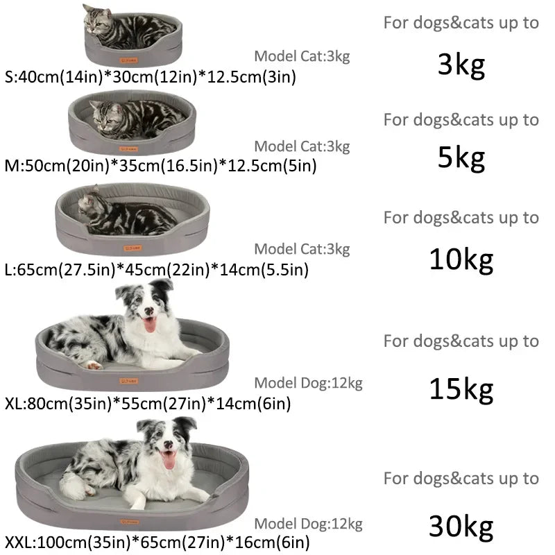 Elegantes Haustierbett