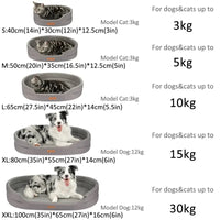 Elegantes Haustierbett