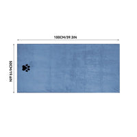 Weiches Mikrofaser Haustierhandtuch