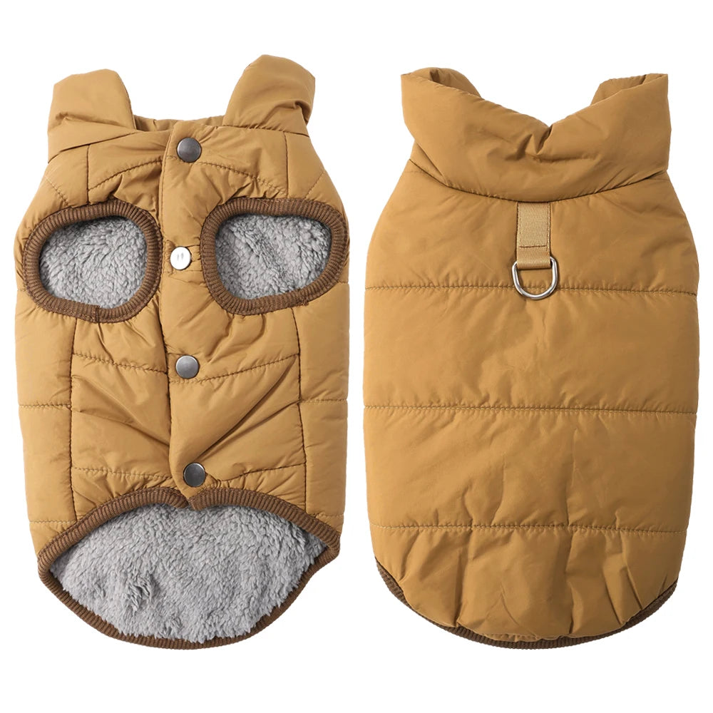 Wasserdichte Winterhundejacke