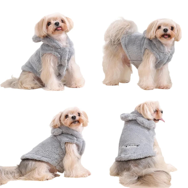 Kuschelige Fleece-Hoodie für Ihr Haustiere