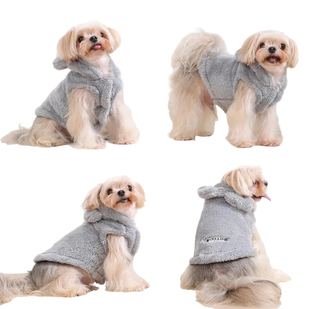 Kuschelige Fleece-Hoodie für Ihr Haustiere