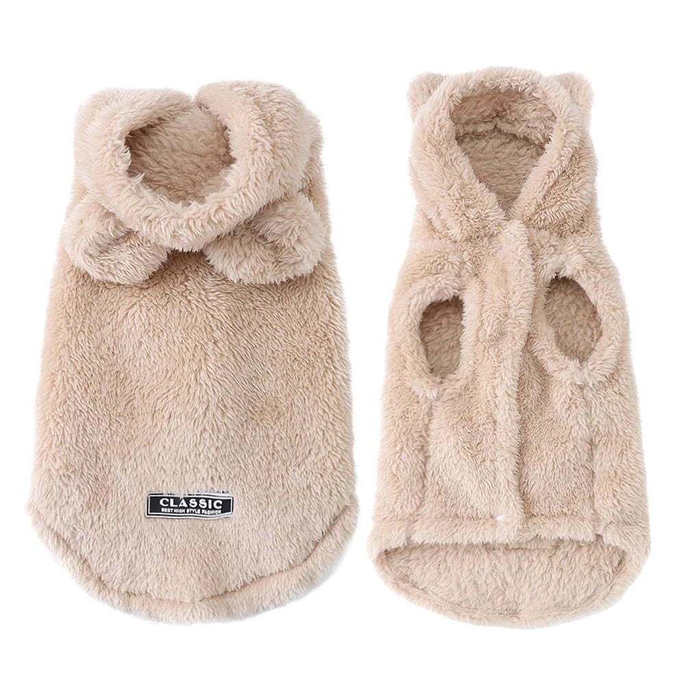 Kuschelige Fleece-Hoodie für Ihr Haustiere