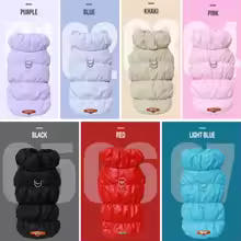 Stilvolle Hunde Winterjacke