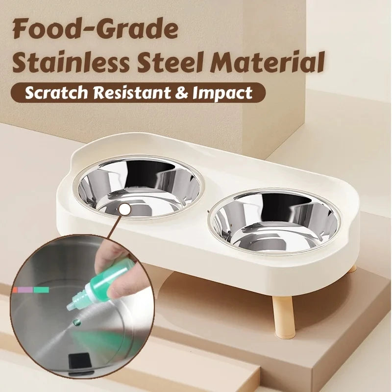 Erhöhter Futter- und Wasserspender für Ihr Haustier